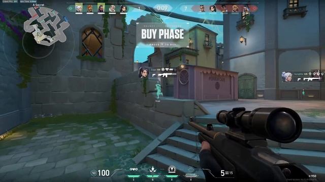 Valorant on GeForce RTX 3060 12GB OC смотреть онлайн