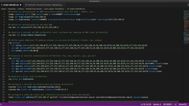 Script de Padronização Mikrotik смотреть онлайн
