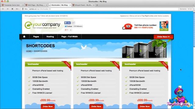 Responsive Wordpress Themes - Shortcodes - buttons, pricing tables, feature boxes! смотреть онлайн