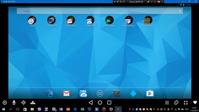 ANDROID НА WINDOWS? Andy смотреть онлайн