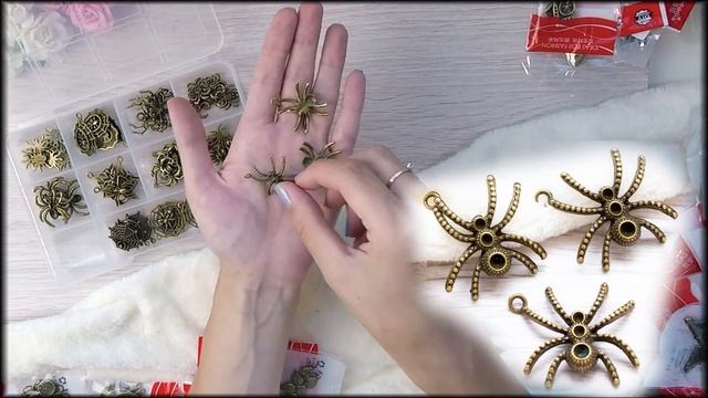 HAUL: Огромный заказ металлических подвесок с Aliexpress / отзыв смотреть онлайн