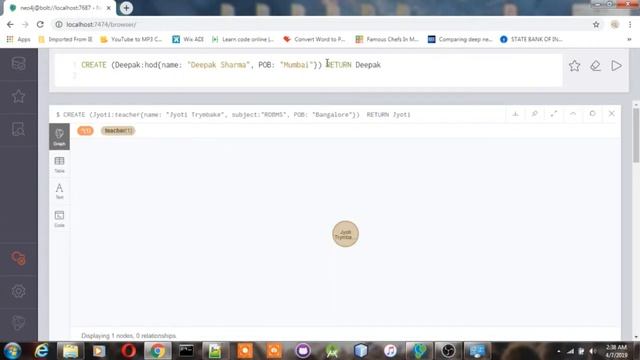 EXPLORING Neo4j FOR GRAPHICAL DATABASES смотреть онлайн