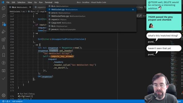 0421 -- Rust: Async HTTP server and WebSockets смотреть онлайн