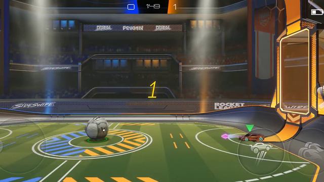 Rocket League Sideswipe gameplay|realme X3