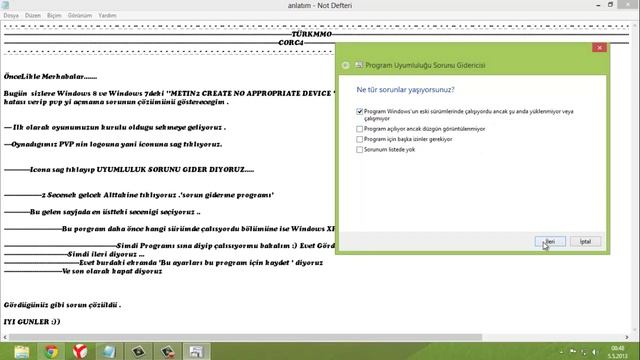 Metin2 Pvp Açılmama Sorunu [Windows 8 8.1 10] смотреть онлайн