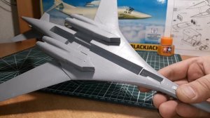 Сборка модели - Ту-160 (ZVEZDA)