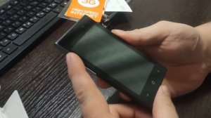 Распаковка. Смартфон Micromax Q301 за 999р.
