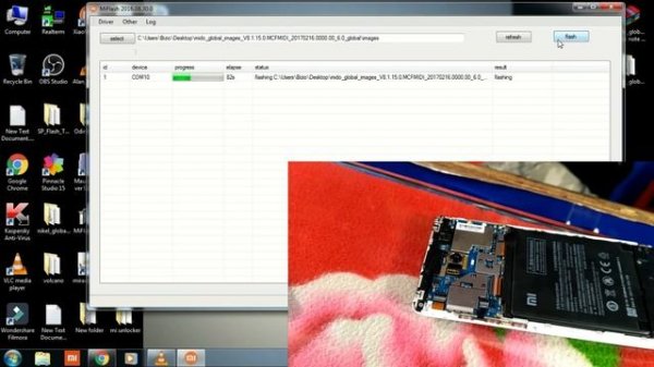 Flash Xiaomi Redmi Note 4x & 4 Snapdragon in EDL mode. Lock Bootloader