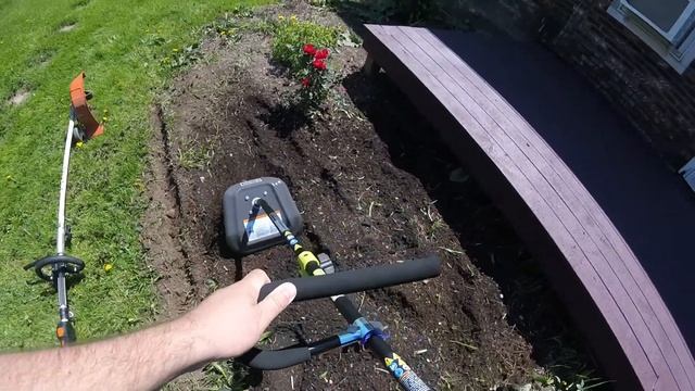 Ryobi 40V Expand It | Cultivator Attachment review | Part 1 Test Run смотреть онлайн