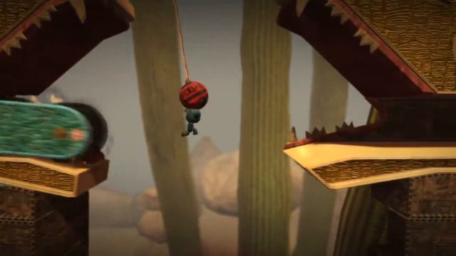 LittleBigPlanet 1: Прохождение. Часть 15: Алтарь змей (Ущелья) смотреть онлайн