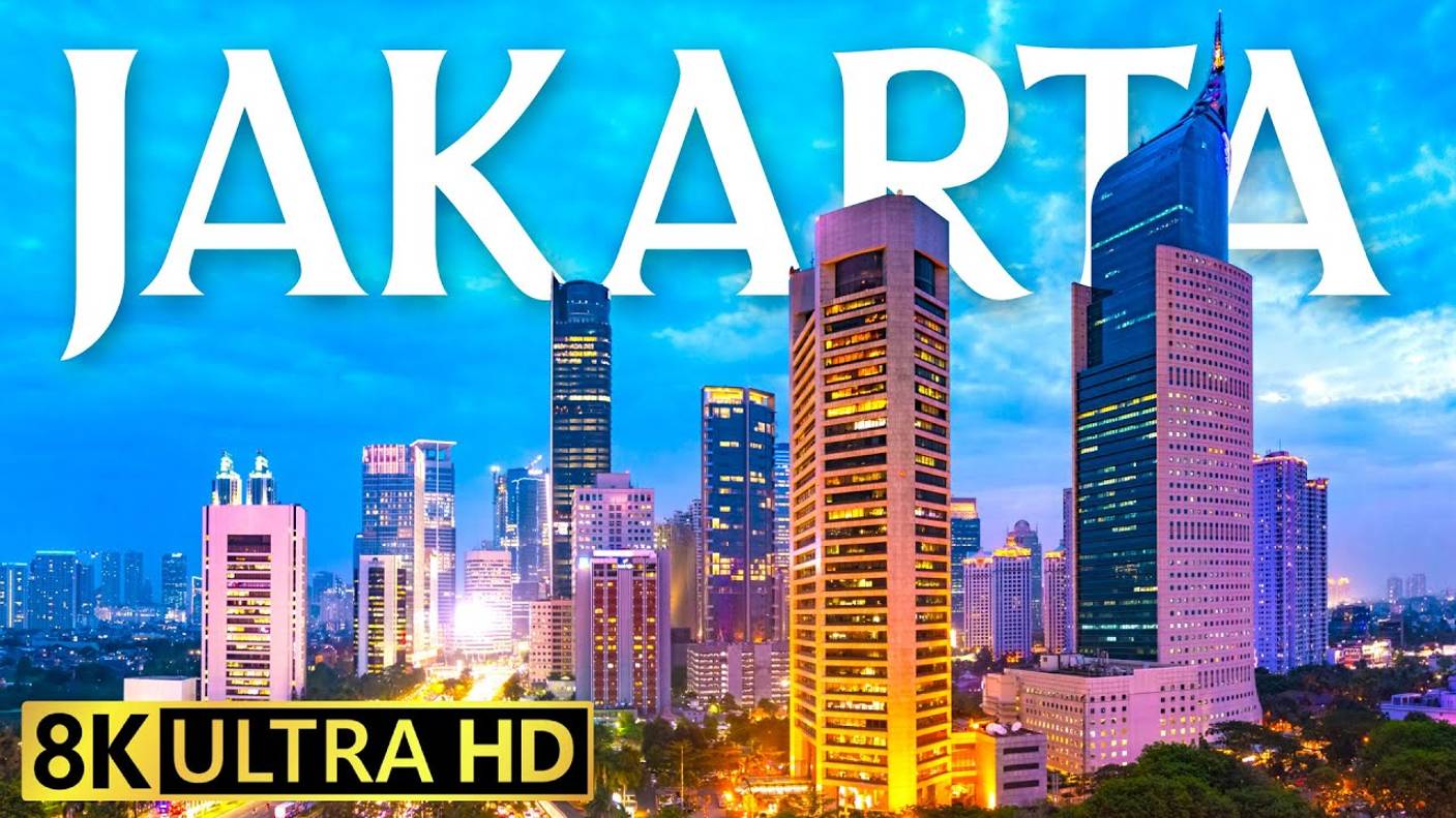 Джакарта 8K Видео Ultra HD 120 FPS - Столица Индонезии смотреть онлайн