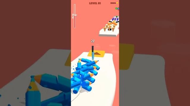 Slice Run Cut Level 81 walkthrough gameplay android Mobile #gaming #shorts смотреть онлайн