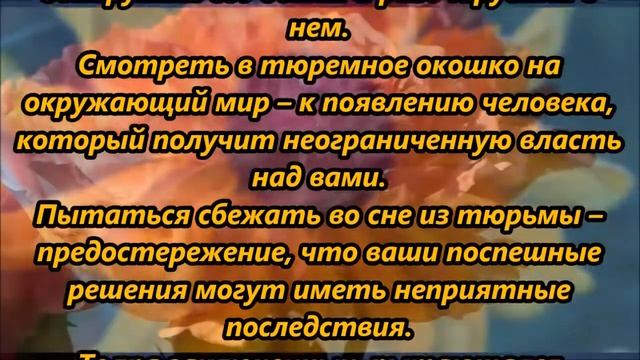 К чему снится тюрьма смотреть онлайн