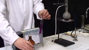 Взаимодействие этилена с раствором перманганата калия - Ethylene and potassium permanganate