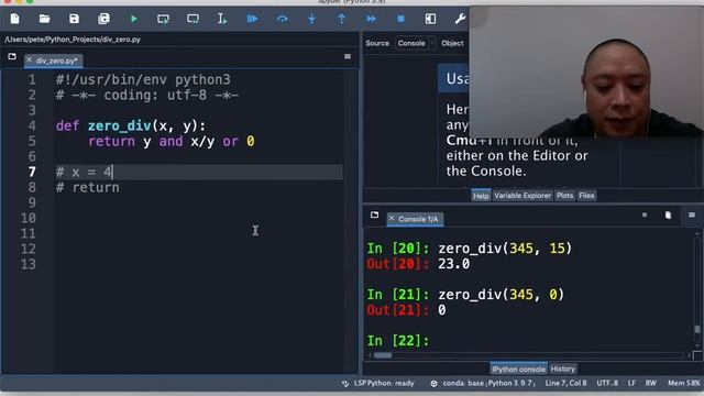 How to Make Division by Zero to Zero in Python? смотреть онлайн