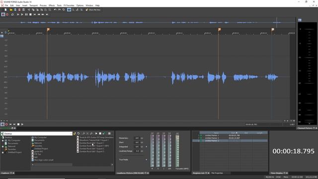 Magix Sound Forge Audio Studio 14 Tutorial for Beginners смотреть онлайн