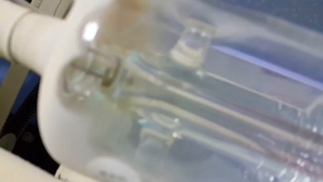 Лопнула трубка на лазерном станке, брак трубки или не включенный чиллер? смотреть онлайн