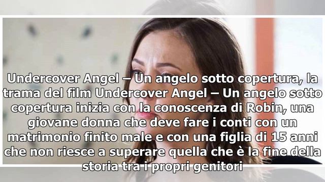 Undercover Angel - Un Angelo Sotto Copertura/ Su Canale 5 Il Film Con Clayton Chitty