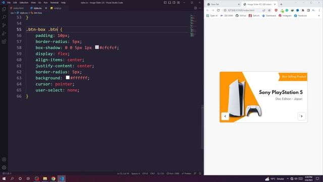 How To Make Swiper Animated image slider in Pure Js Es6 | No Extra Library смотреть онлайн
