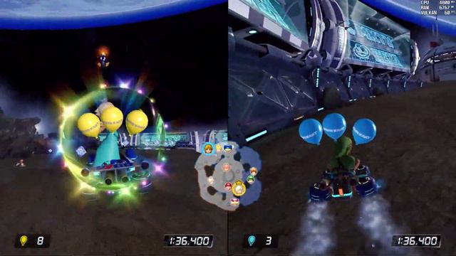 Cemu 1.20.0c 'Vulkan' | Mario Kart 8 Mod Batalla смотреть онлайн