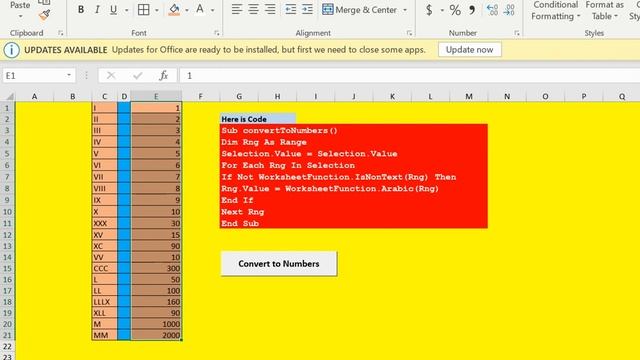 Roman Numbers to Arabic Number by Excel //Accounts & VAT Academy смотреть онлайн