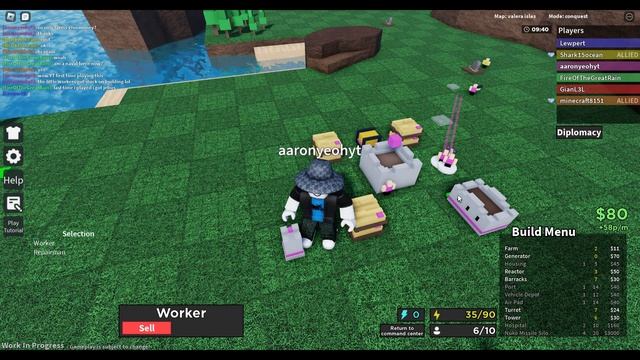 Roblox - normal real time strategy game (RTS) [BETA] By Noqk Studios - testing смотреть онлайн