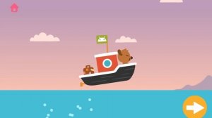 Sago Mini Boats | Саго Мини Кораблики - Развивающий мультик (ИГРА) | Children's cartoon game