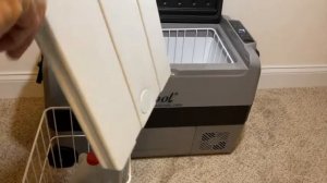 Alpicool T50 Dual Temperature Control 12 Volt - 53 Quart Portable Car Fridge from Amazon