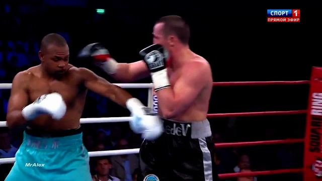 Нарезка ударов боя Рой Джонс - Денис Лебедев смотреть онлайн