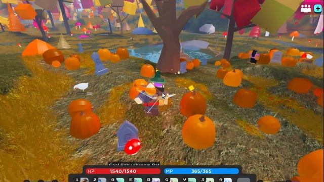 How to get the Pumpkin Head! Roblox Vesteria смотреть онлайн