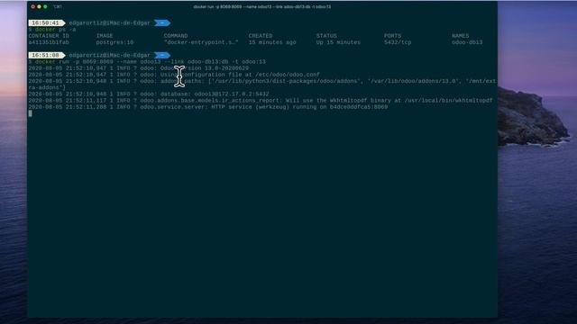 Instalar Odoo 13 con Docker - 02 смотреть онлайн