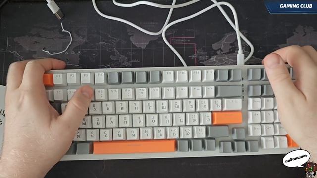 Качественная игровая клавиатура К3 с RGB подсветкой смотреть онлайн