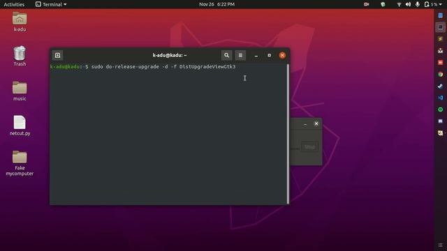 Update to latest 20.04 version of Ubuntu using terminal. смотреть онлайн