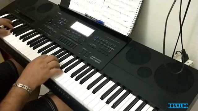 Coração Inquieto Teclado Casio WK 7600 смотреть онлайн