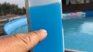 Как очистить воду в бассейне. Сделать воду прозрачной. Железная вода