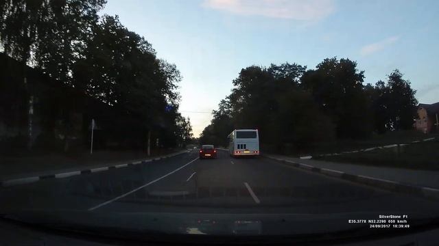 Пример съемки видеорегистратора SilverStone F1 A70-GPS смотреть онлайн