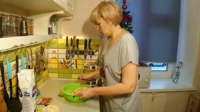 Штрудель с яблоками постный