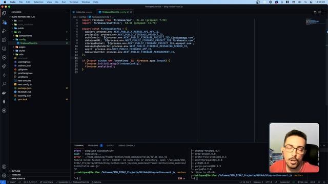 Configurando Firebase no Next.JS смотреть онлайн