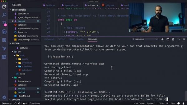 Elixir: Setup Chroxy and Chrome Remote Interface - [011]