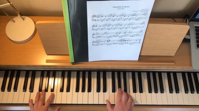 Autumn Leaves (piano cover) смотреть онлайн