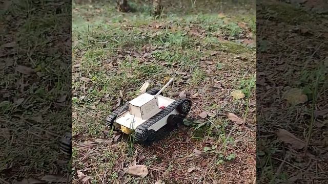 RLS 3D DIY Wooden Remote Control RC Tank Model Creative STEM Toys Science Experiment Kit Assembled смотреть онлайн