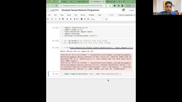 ML-5 Basic Neural Networks with simple example смотреть онлайн