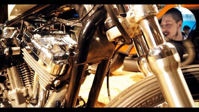 SPORTSTER HARDHEIL | Кастом 16 (Комментарий Александра Бурмейстерса - создателя мотоцикла)