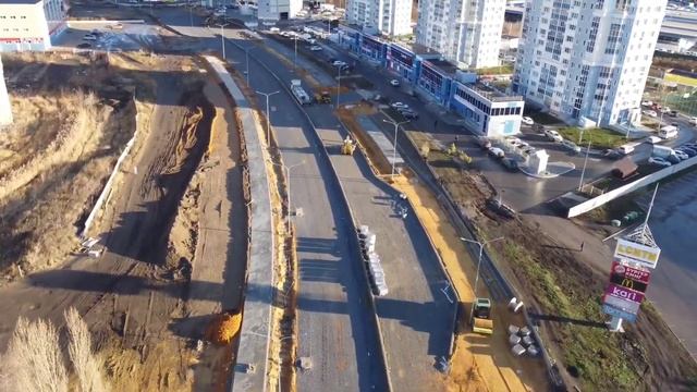 г. Липецк. Ремонт ул. 50лет НЛМК. (13.11.21) Часть 4 смотреть онлайн