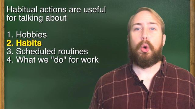 How to use the Simple Present Tense | Part 2: Habitual Actions смотреть онлайн
