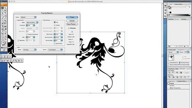 Tutorial Photoshop - Brushes para Illustrator смотреть онлайн
