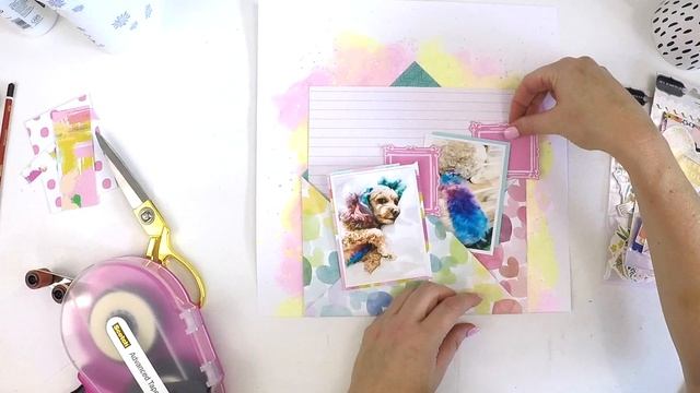 Scrapbooking Sketch Challenge | Hip Kit Club | Lauren Hender смотреть онлайн