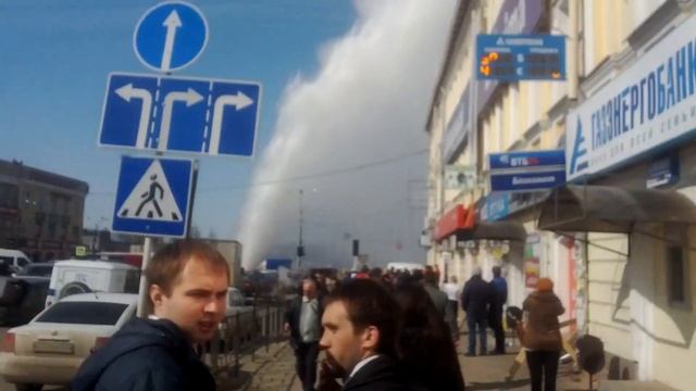 Официальное открытие нового фонтана на Колхозной Площади. смотреть онлайн