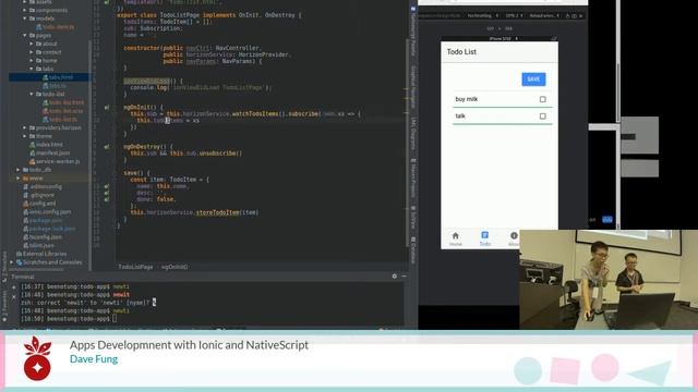 LIVE: Apps Development with Ionic and NativeScript | SITCON x HK 2018 смотреть онлайн