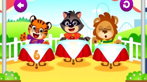 Funny Food 3 - Kids Learn Math and Numbers - Fun Educational Game for Toddlers